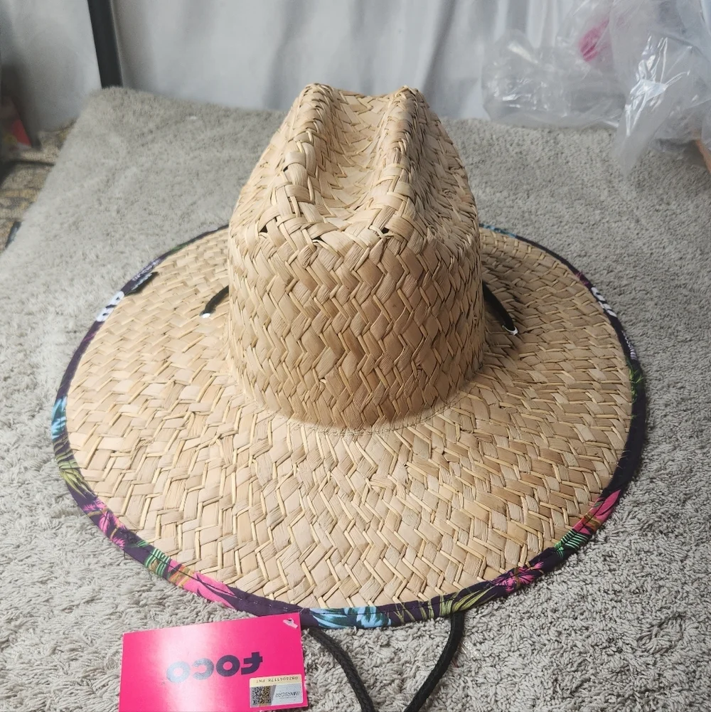 Nascar Tropical Straw Hat - Foco - Alex Bowman - 48